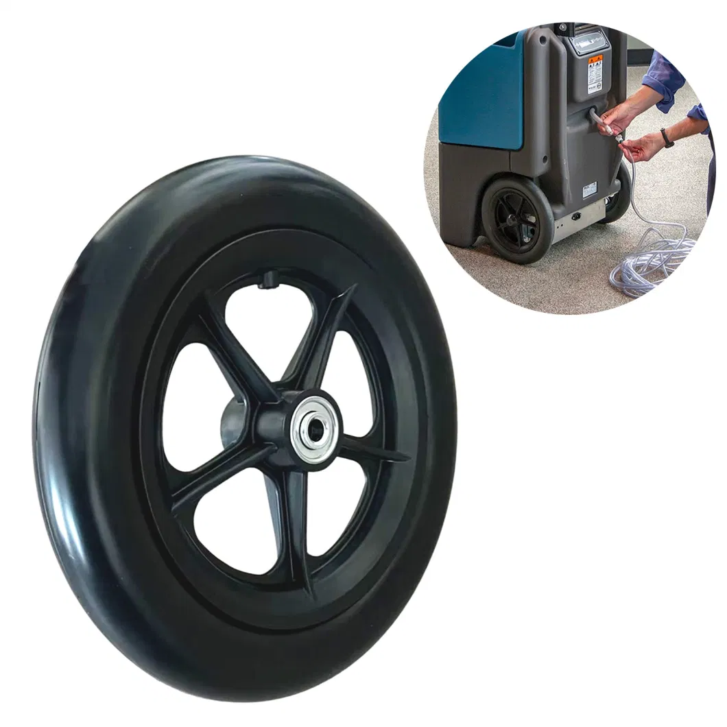12*2 Inch PU Foam Smooth Replacement Tire and Wheel, Wheelchair Casters