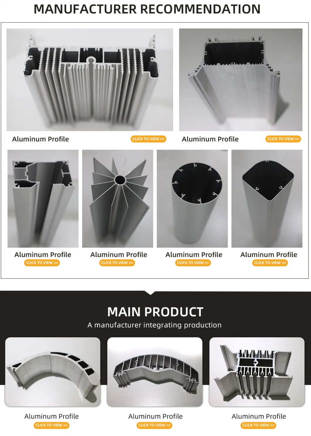 Aluminium Profile Supplier China Top Custom Aluminum Extrusion Industrial Aluminium Profile