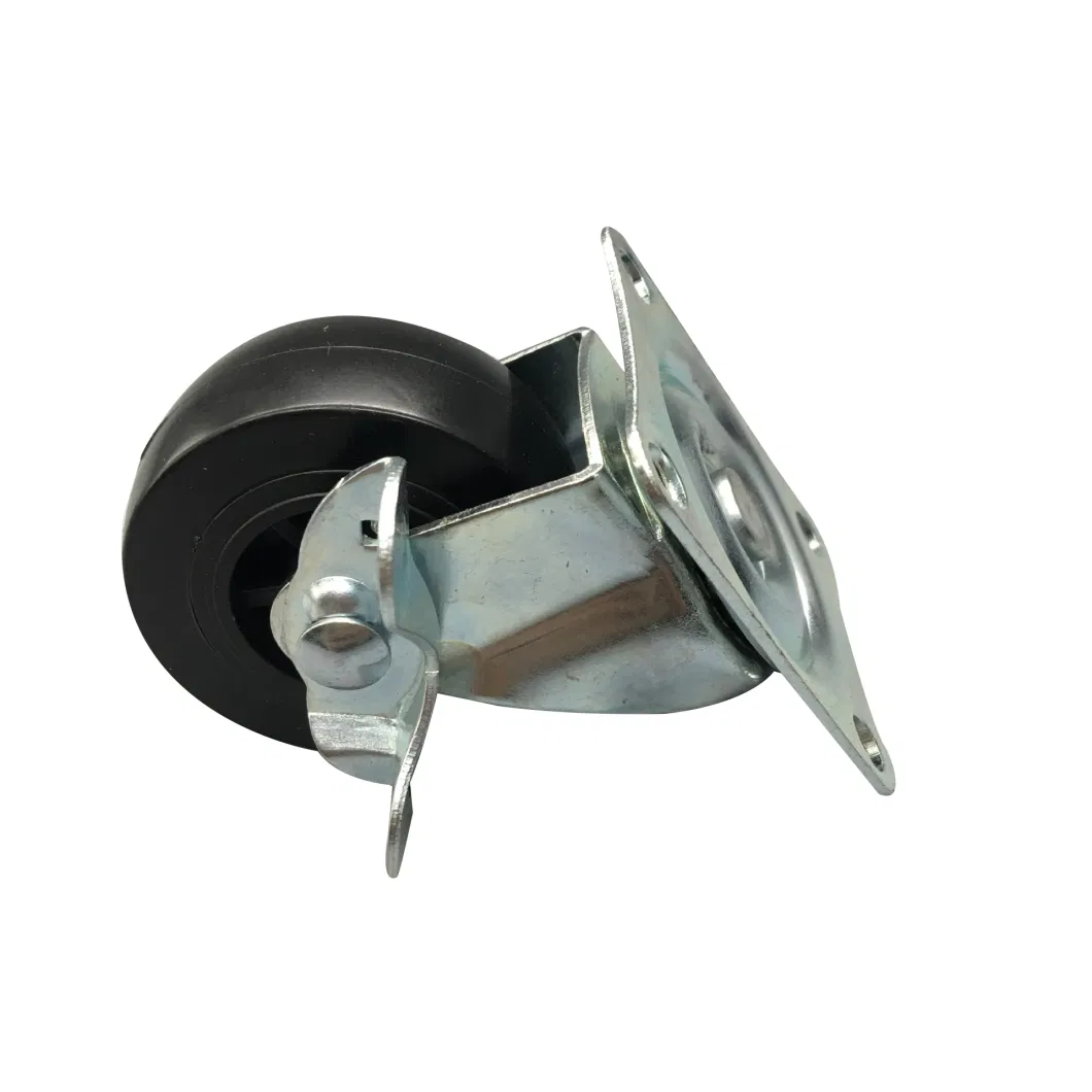 Accessories Heavy Duty Cast Iron Industrial Caster Polyurethane Wheel Furniture Rubber Nylon Caster