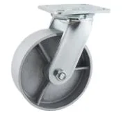 Heavy Duty Swivel Caster with Polyolefin Wheel (with side brake)