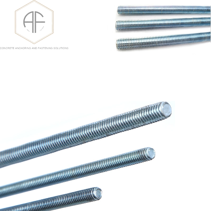 Bzp, Galv Threads Studs &amp; Rods as a Hardware Solution with Threaded Hex Nuts for Beaded Garden Stake Rods as Building Material in Construction and Industrial