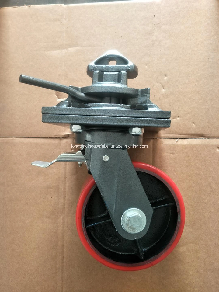 Easy Lock 3 Ton 5 Ton ISO Shipping Container Caster Wheel