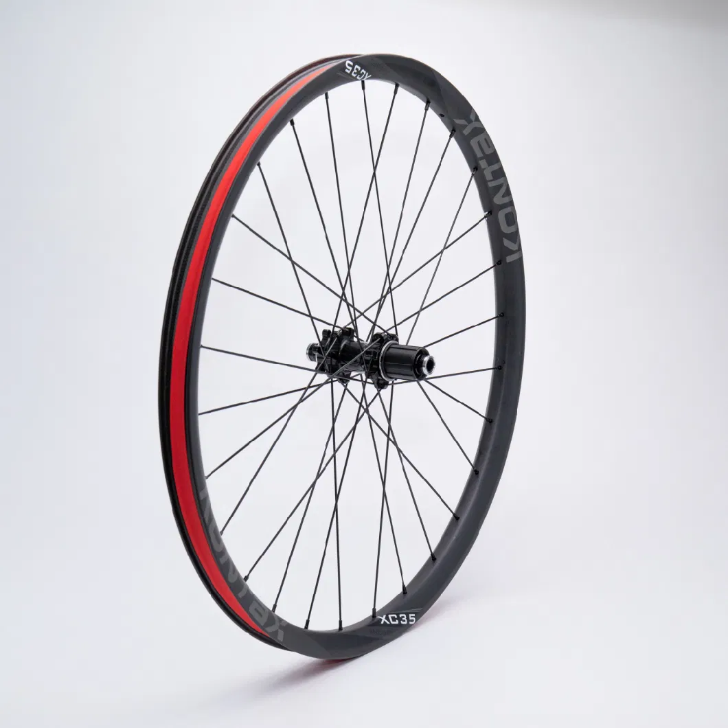 Kontax Xc35 27.5inch Toray T700 Full Carbon Fiber Wheel Disc Brake Carbon Bicycle Wheelset