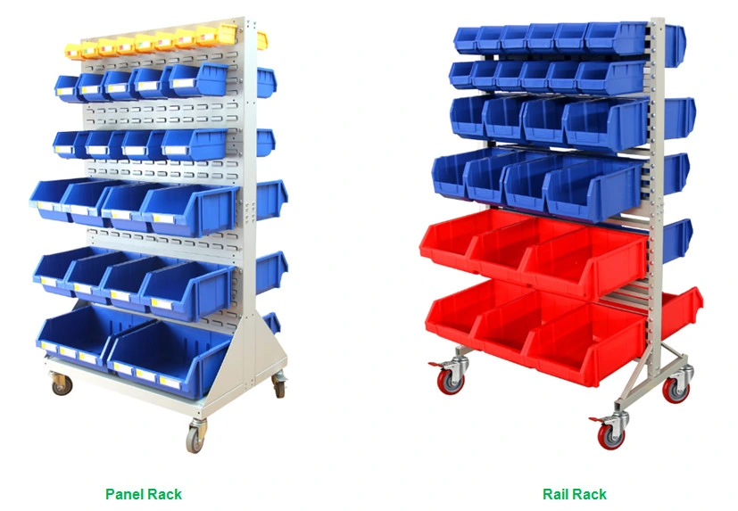 Heavy Duty Large Size Warehouse Spare Parts Industrial Stackable Plastic Storage Bins