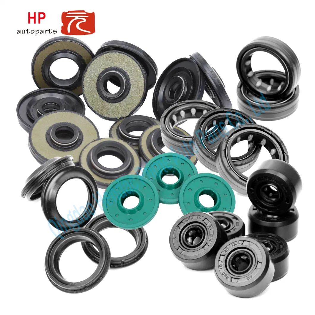 Tc Skeleton Rubber EPDM NBR FKM Auto Spring Mechanical Part Hydraulic PU Cylinder Shaft Pump Industrial Rod Piston U Cup Kit Shock Absorber Big Tg Oil Seal