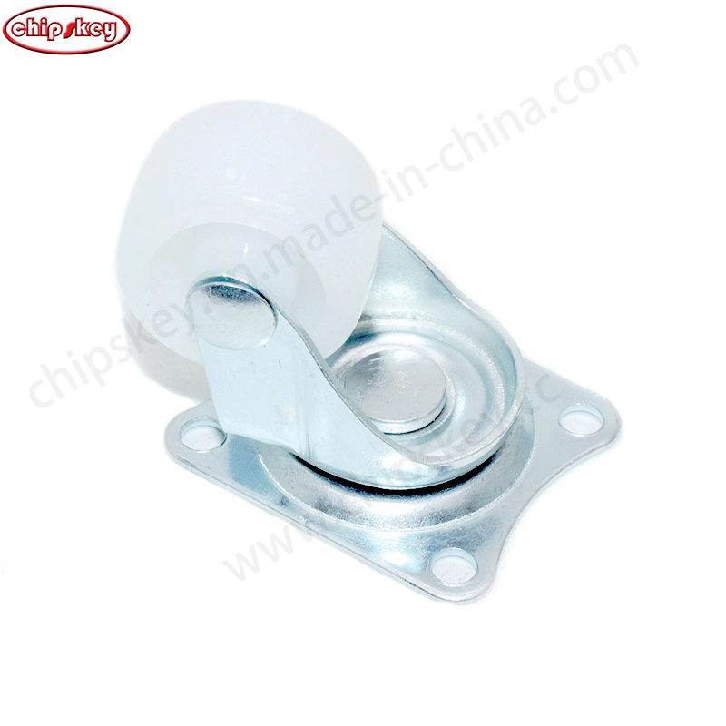 1 Inch Top Plate Fixed Swivel Caster