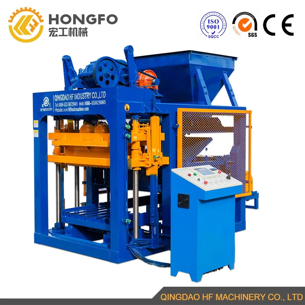 Qt 4-25 Small Cement Complete Automatic Block Machine Alibaba