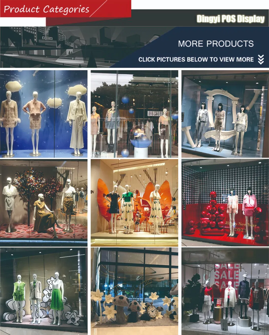 Professional Manufacturing Innovative Window Displays That Will Make Your Store Stand out