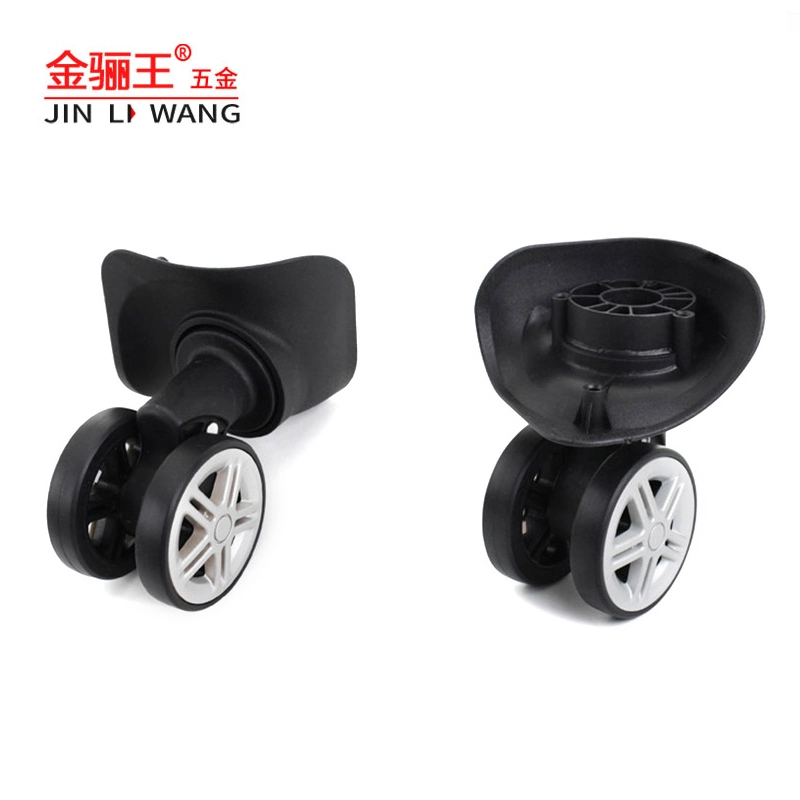 Durable Suitcase Wheels Swivel Casters Luggage Trolley Mute Wheel with Screw for Repair Replacement