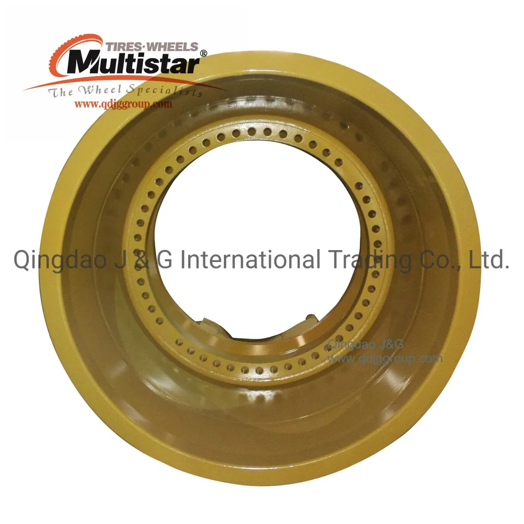 Heavy Duty Steel OTR Wheel Rim 49-19.50/4.0 for Rigid Dump Truck 777 Tr100 Eh1700-3 HD785-7