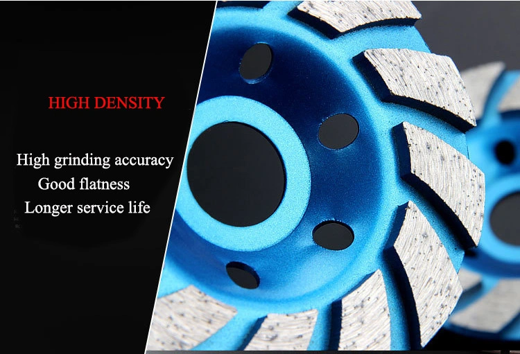 Top Seller Turbo Concrete Polishing Wheel for Grinder Diamond Grinding Wheel Plate for Floor Remove