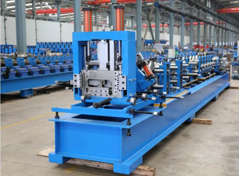 Alibaba Full Auto Change Size Purlin Roll Forming Machine C Z Purlin Machine