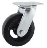 Scaffolding Rubber Wheel Swivel Caster with Brake Heavy Duty Tyres Made in China