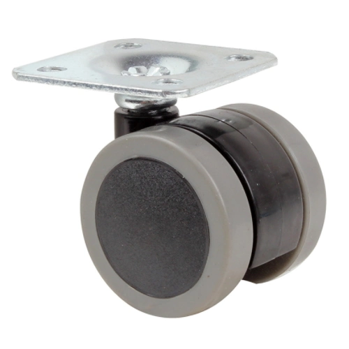 Light Duty Locking 34mm Furniture Swivel Castor Wheels for Display