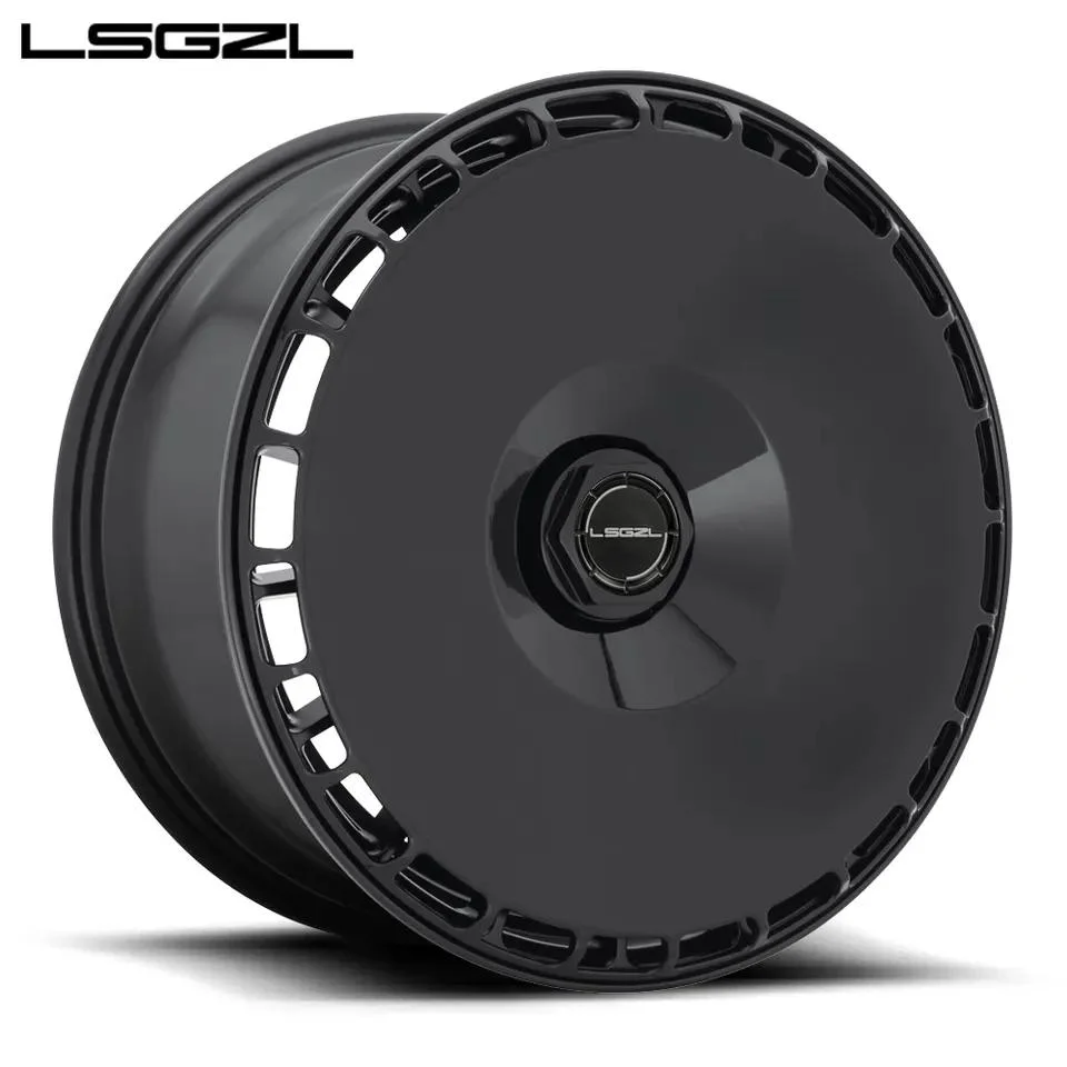 15-26 Inch Rines Passenger Racing Car Wheels with Black Plastic Cover for Mercedes BMW Forged Alloy Replica Wheel Hub Rims