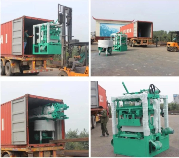 Used Cheap Hot Selling Easy Operation Industrial Hollow Standard Brick Moulding Machine for Sale in Tanzania Qt4-24 United Kingdom Block Machine