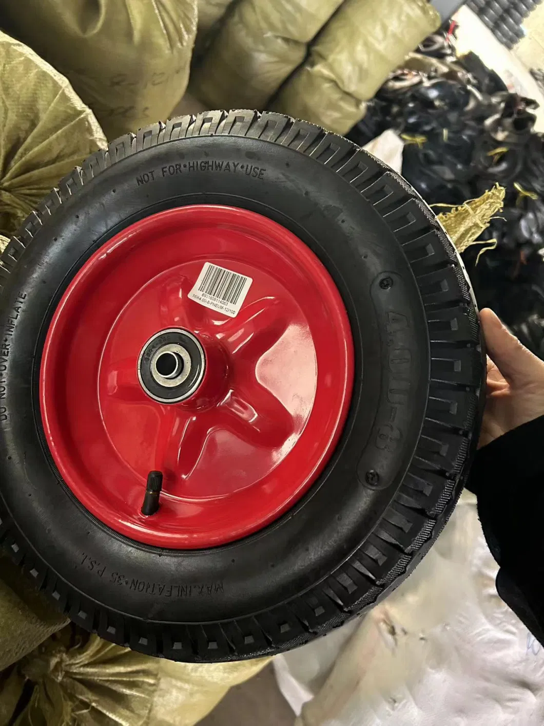 Rubber 4.00-8 Wheel Rubber 8/400 Pneumatic Rubber Tire 4.00-8 Wheel