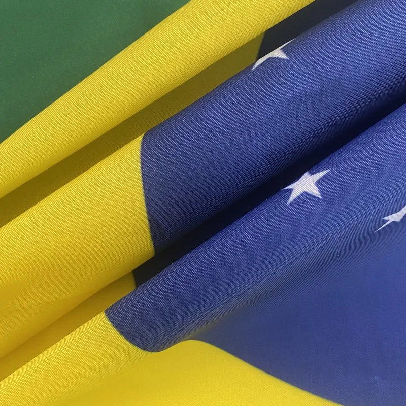 Professional Manufacture Custom 3X5FT Large Industrial United Brazil Cheap Country Flags, Different Country 3X5FT Flags