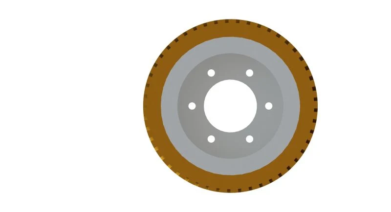 DC or AC Types Drive Wheel for Agv