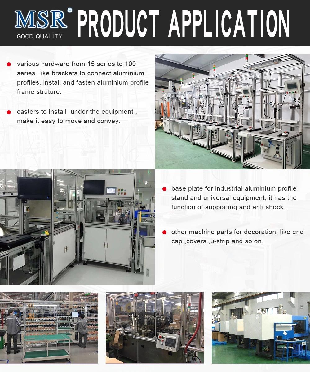 Factory Price 30b-8 Slot 8 Hardware for Slot 8 Industrial Aluminium Profile (3030)