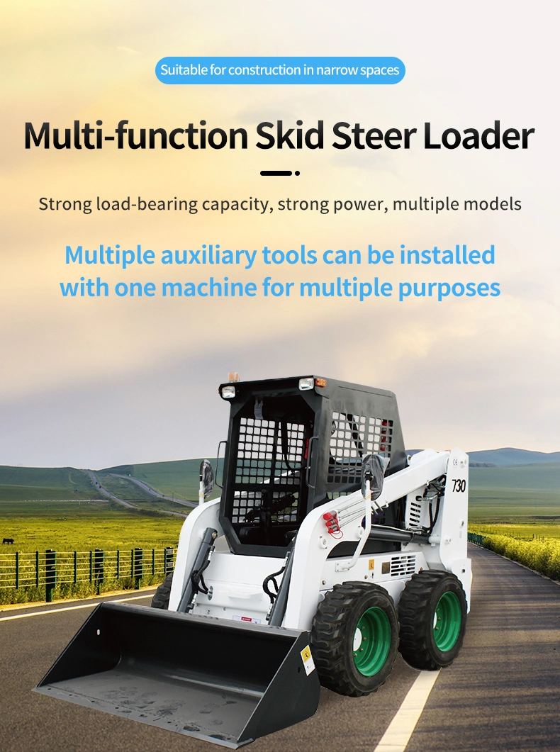 Loader Attachment Wheel Skid Steer for Sale