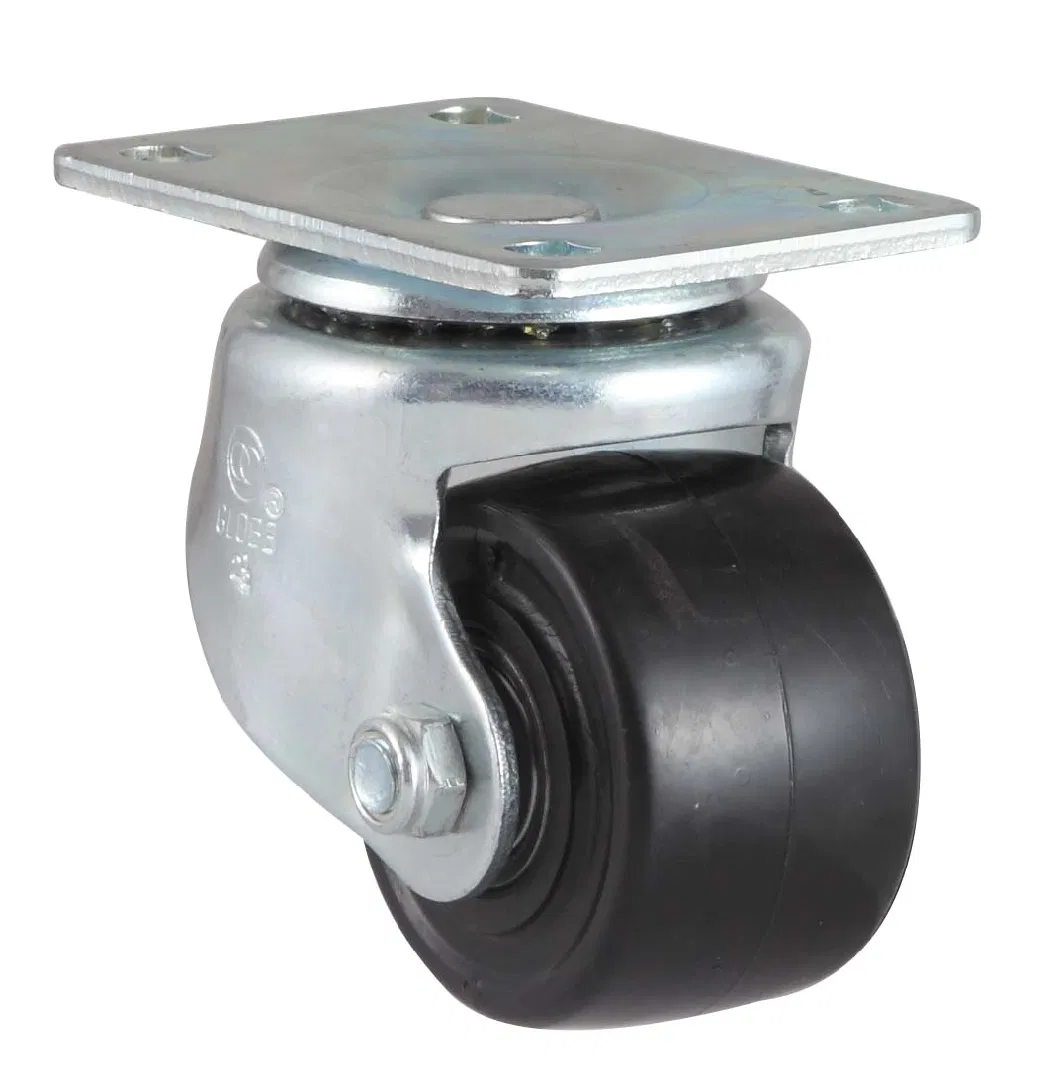 2 Inch Swivel Stem Nylon Industrial Rollerblade Caster Wheel