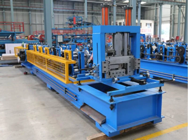 Alibaba Full Auto Change Size Purlin Roll Forming Machine C Z Purlin Machine