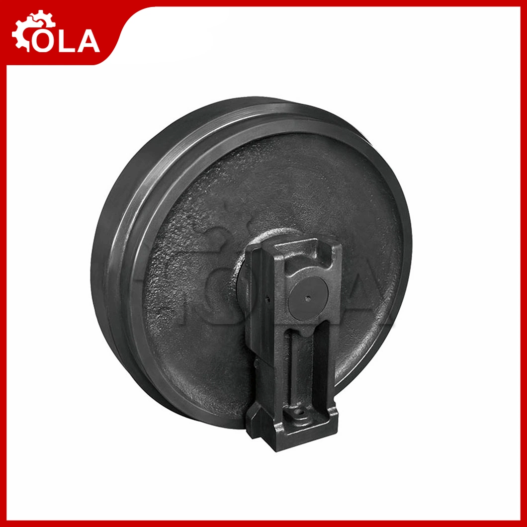 OLA Construction Machinery Parts Manufacturers Guide Wheel Excavator China PC400-6 Spare Metal Track Guide Wheel