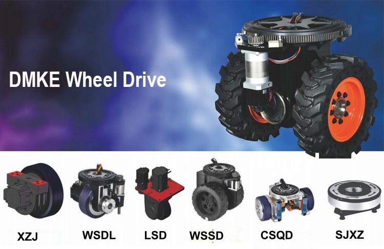 Custom Small Agv Mini Rubber Drive Wheel Robot Agv Mechanical Drive and Wheels