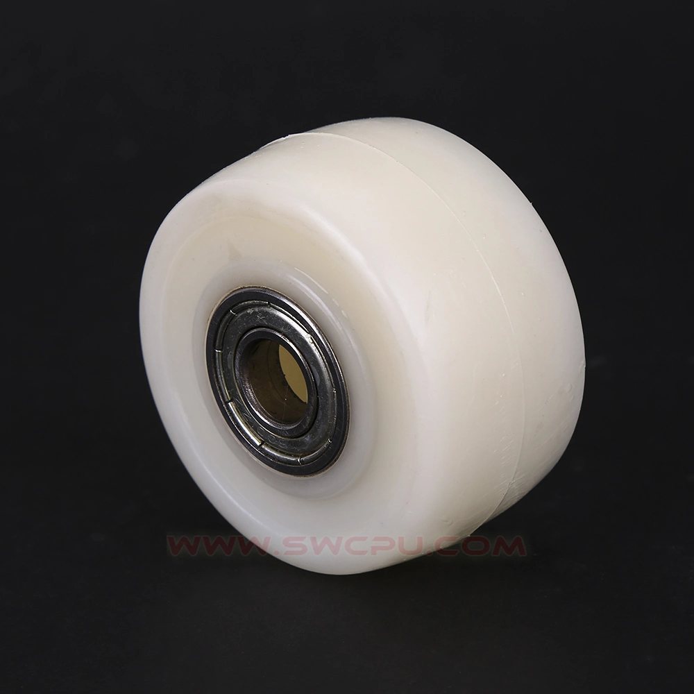 Customized OEM Mold Injection Plastic Pulleys Smooth Nylon Coated Wheels