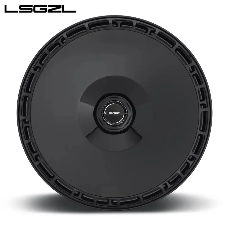 15-26 Inch Rines Passenger Racing Car Wheels with Black Plastic Cover for Mercedes BMW Forged Alloy Replica Wheel Hub Rims