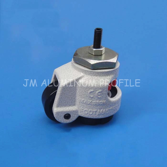 Aluminum Support Gd-40f Footmaster Caster Wheels for Aluminum Profile Products