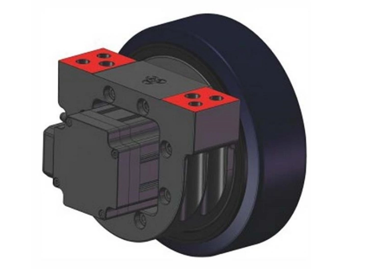 Custom Small Agv Mini Rubber Drive Wheel Robot Agv Mechanical Drive and Wheels