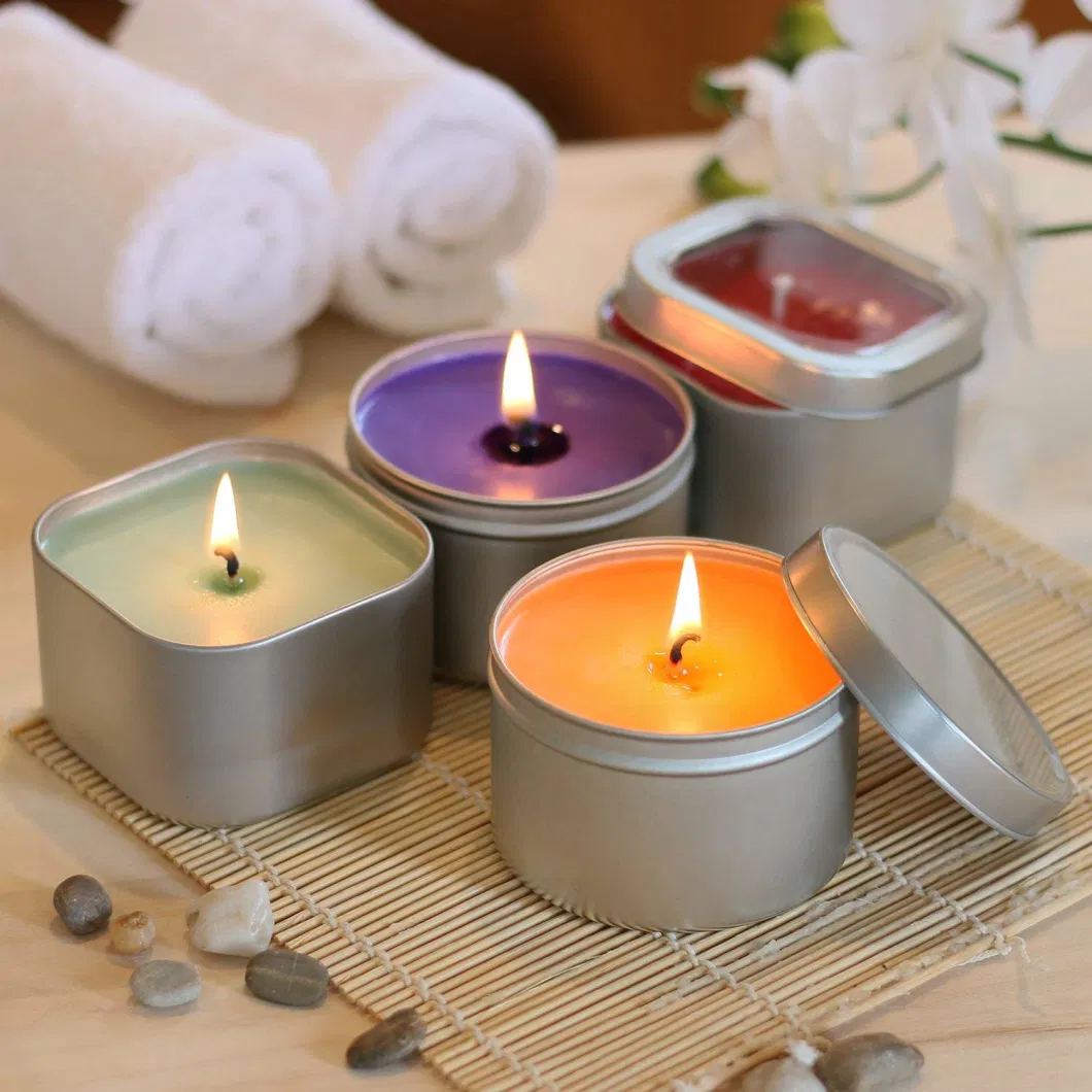 Candle Manufacturing Kit Supplies Valentine&prime; S Day Gift Set DIY Scented Soy Wax Candles Making Kit Supplies in Tins