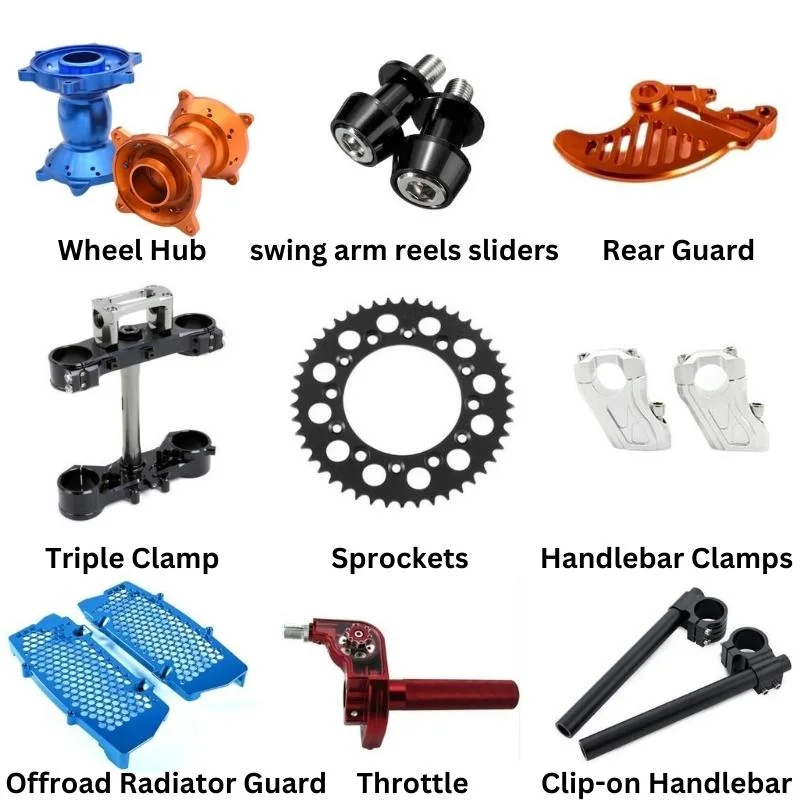 Custom Alloy Motorcycle Wheelsets Aluminum Supermoto Wheels