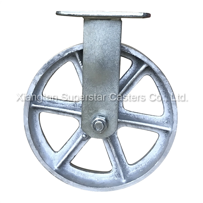 Industrial Semi-Steel Heavy Duty Caster Wheel 100mm 125mm 150mm 200mm