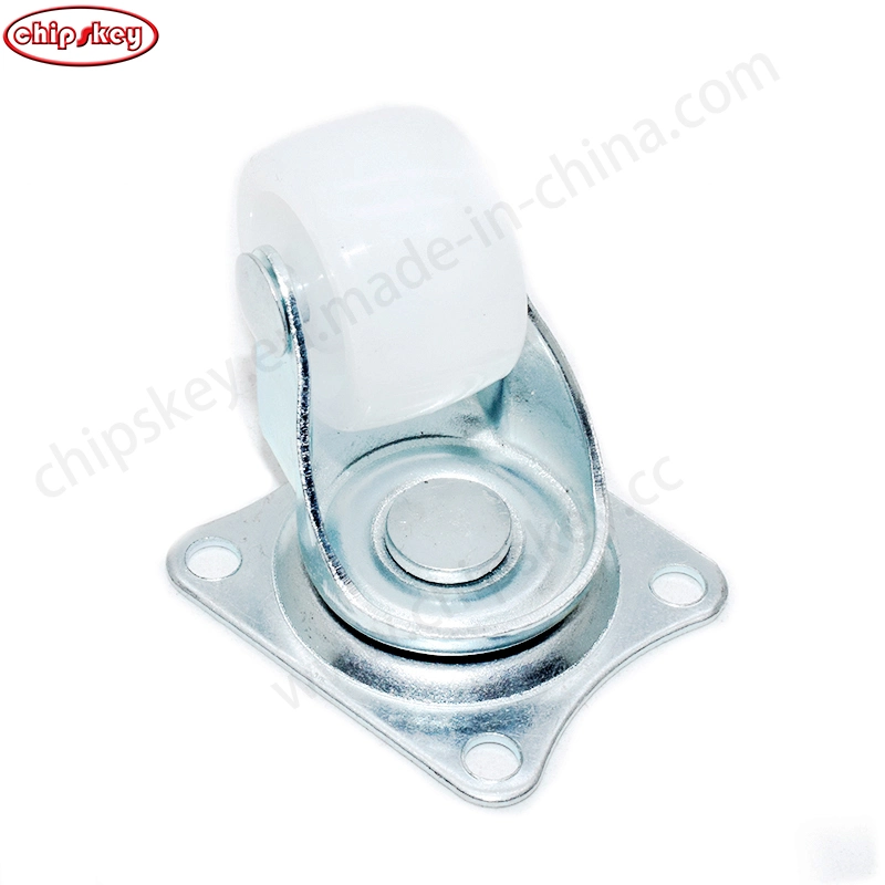 1 Inch Top Plate Fixed Swivel Caster