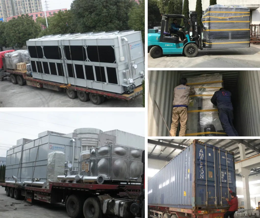 Water Chiller Industrial Fluid Cooler Closed Water Cooling Tower in United Arab Emirates