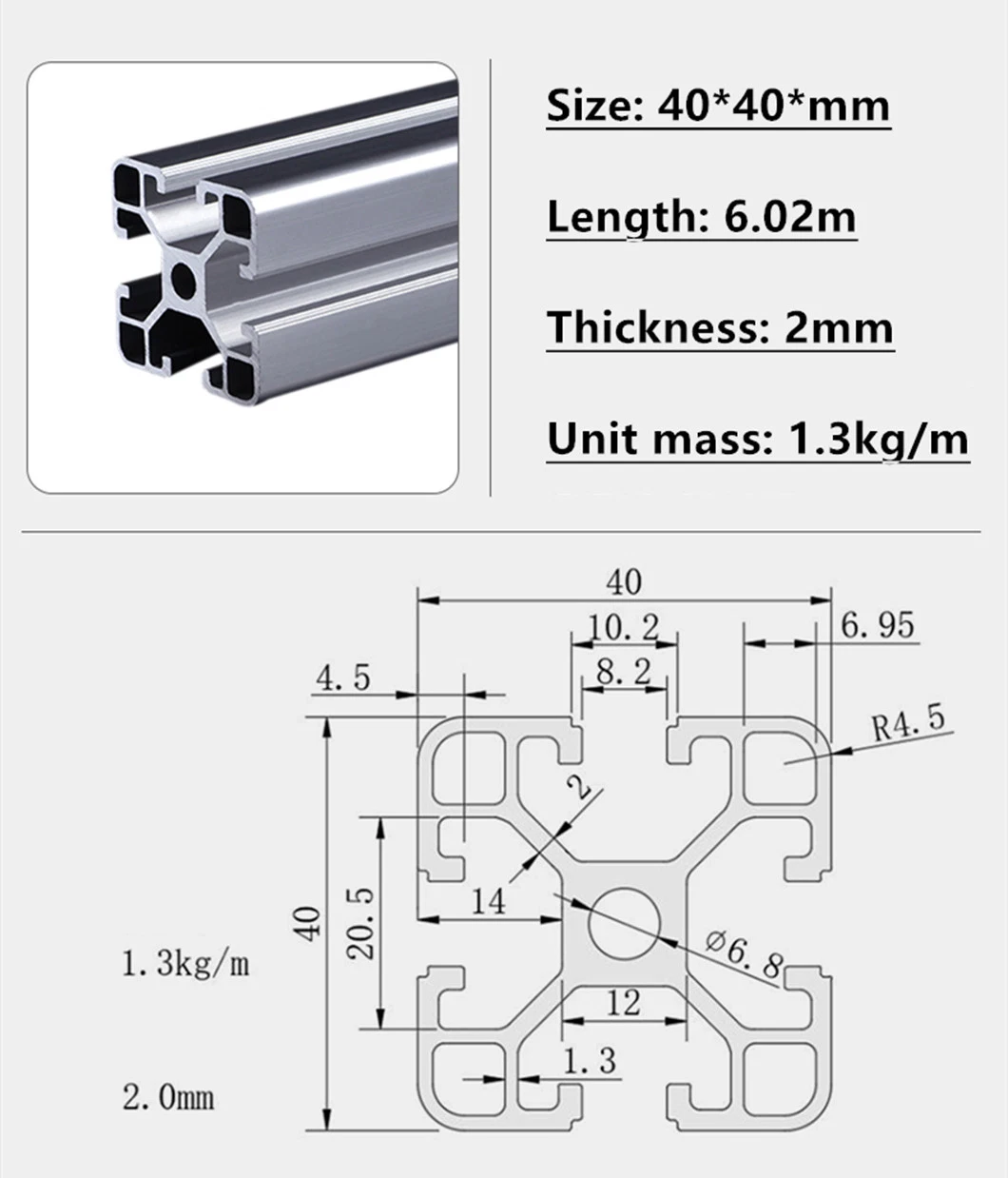 Aluminium Profile Supplier China Top Custom Aluminum Extrusion Industrial Aluminium Profile