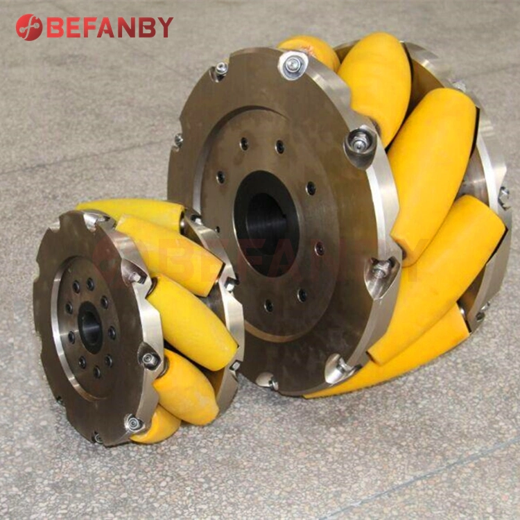 Heavy Duty S-S Industrial Agv Cart Mecanum Wheel 4 Inch 100 Kg