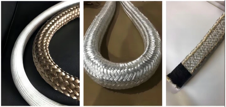 Factory Supply Corrosion Attack Industrial Thermal Insulation Material Ceramic Fiber Rope Heat Resistant Seal Ceramic Fiber Rope Fiberglass Products