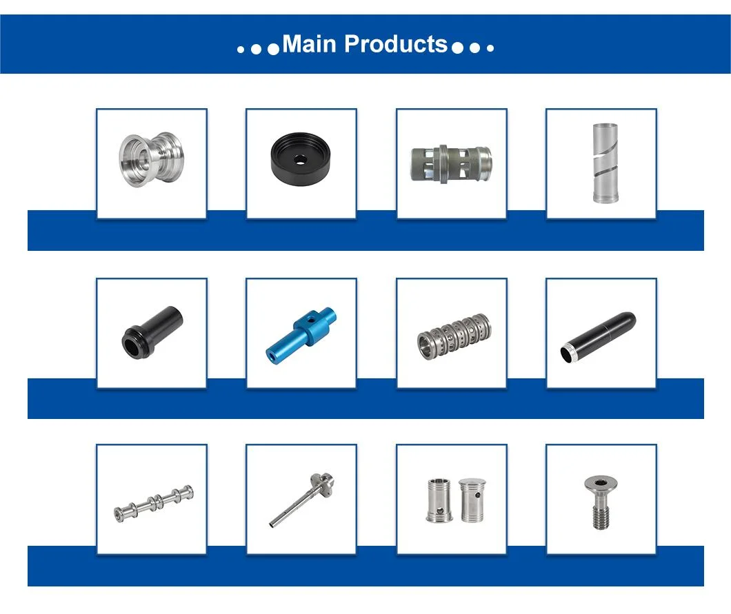 China Factory CNC Lathe Shaft Spare Part Metal Product CNC Machinery Part