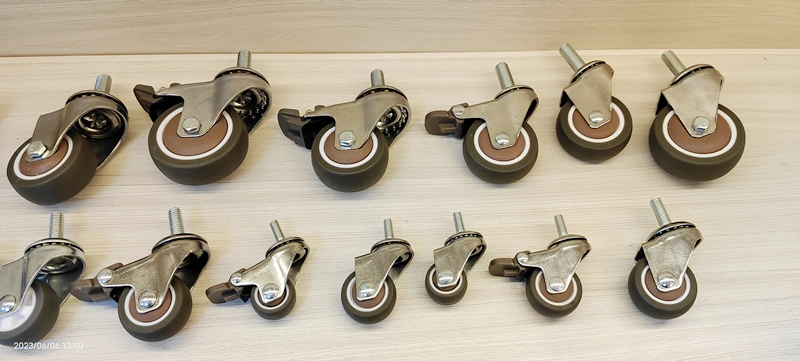 Office Chair Caster Wheels Protect All Floors Heavy Duty Furniture Caster