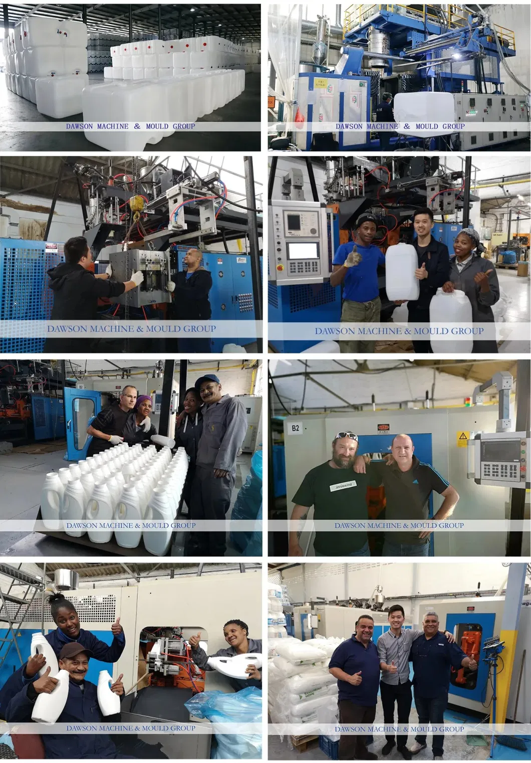 Plastic IBC Tank Moulding 1000LTR IBC Container Tank Manufacturing Blow Molding Machine