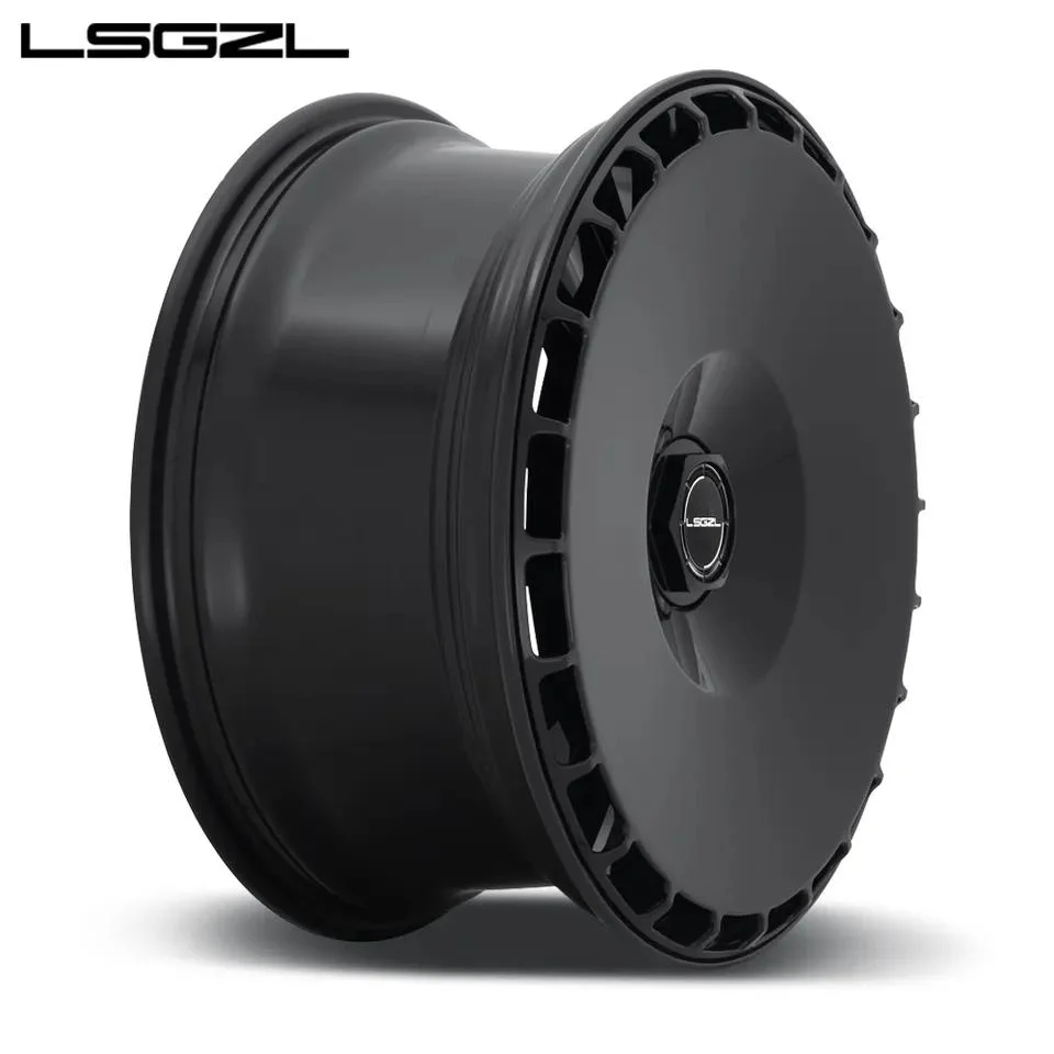 15-26 Inch Rines Passenger Racing Car Wheels with Black Plastic Cover for Mercedes BMW Forged Alloy Replica Wheel Hub Rims