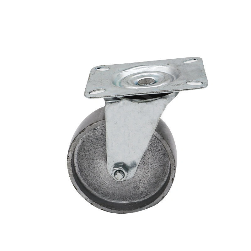 Industry Replacement Swivel Trolley Wheel Furniture OEM Style Industrial Universal Swivel Rubber Side-Mount Casters