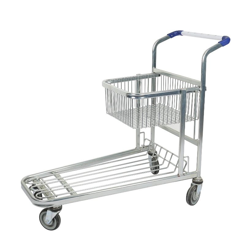 Industrial Heavy Duty Warehouse Trolley Cart with Four Wheels