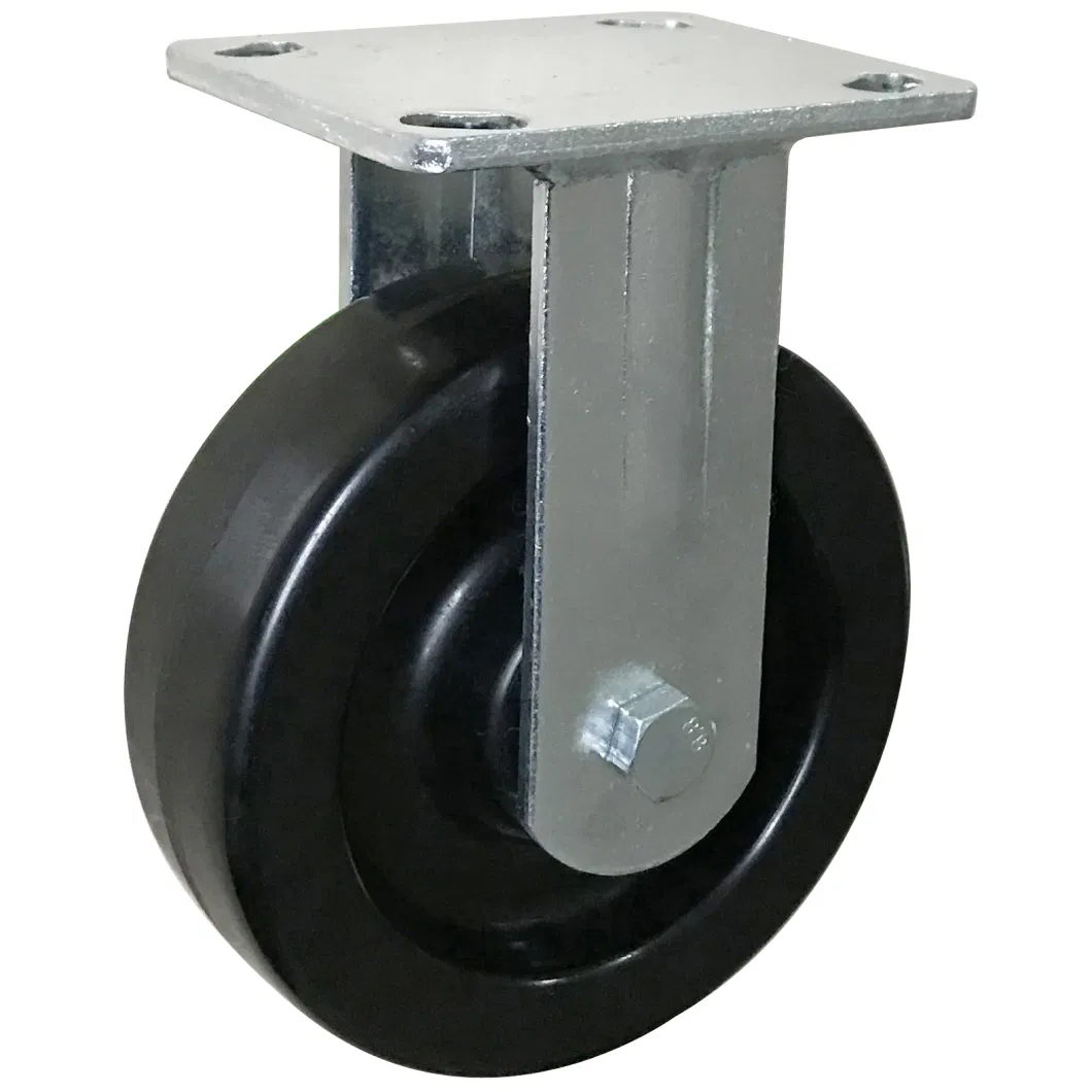 Heat Resisting Industrial Heavy Duty Furniture Phenolic 6&quot; Rigid Caster Wheels (ISO/SGS)