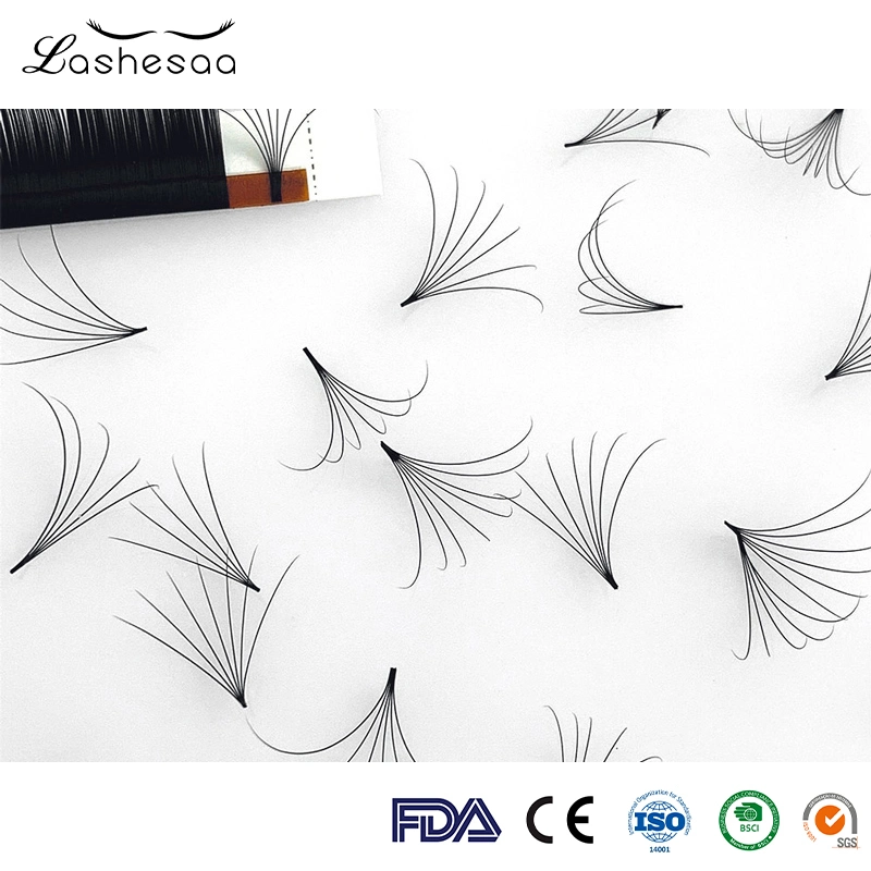 Mengfan China Wholesale Beauty Products Make up Eyelashes Colorful Lash Extension Premade Fans Individual Eyelash Extension Volume Lashes Eyelashes