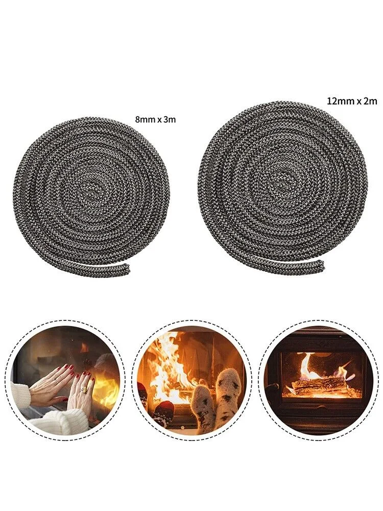 Factory Supply Corrosion Attack Industrial Thermal Insulation Material Ceramic Fiber Rope Heat Resistant Seal Ceramic Fiber Rope Fiberglass Products